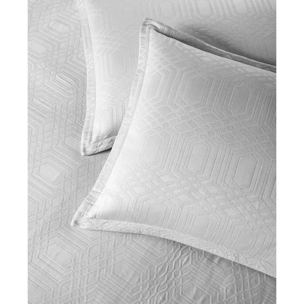 Hotel Collection Italian Positano Matelassé 2-Pc European Sham Set – MSRP $215